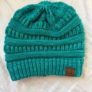 C.C Teal Knit Beanie